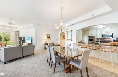 Seven Mile Beach Condo | Ground-floor Residence steps away from 7Mile Beach, at The Ritz-Carlton