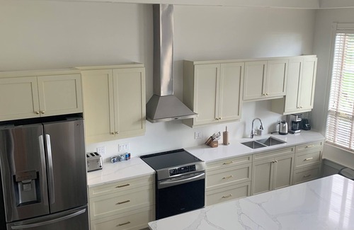 Little Pond Apartment | Ground level 2 bedroom 2 and 1/2 bath
