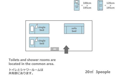 Minato Apartment | GUEST HOUSE Rice