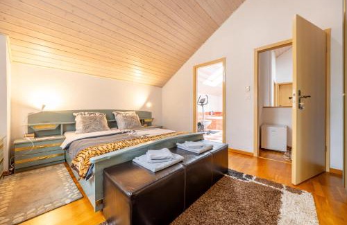 Bouveret House | Guest room à la maison de la Plage