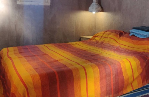 Tamegroute Bed & Breakfast | Guest room in authentic desert farmhouse