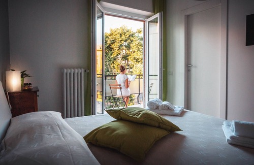 Civitavecchia Bed & Breakfast | GuestHouse Colors - Verde Marino(Deluxe con Balcone)