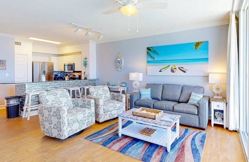 Panama City Beach Condo | Gulf View Luxury 1412- Sleeps 6- Gulf Views