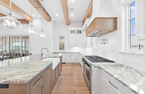 Inlet Beach House | Gulf Views, Private Heated Pool, Steps to Beach, Rooftop | Kayaks, 6 Bikes