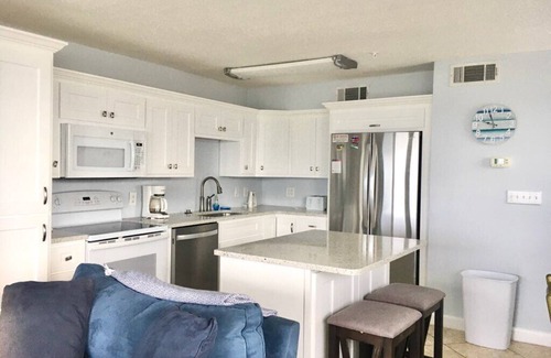 Crystal Beach Condo | GULFRONT,GROUND LEVEL, END UNIT ,BEACH IS BACKYARDnSTEPS FROM BEACH ACCESS