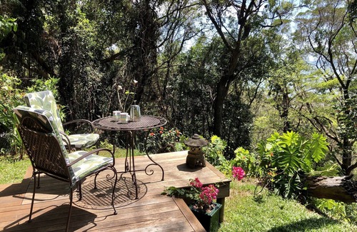 Rocky Point Cabin | Gunnadoo - Ocean View Hut with jacuzzi, rainforest and ocean views