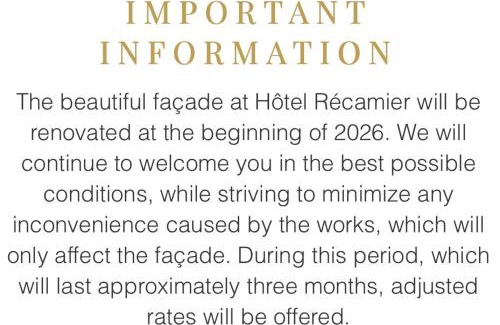 6th Arrondissement Hotel | Hôtel Recamier