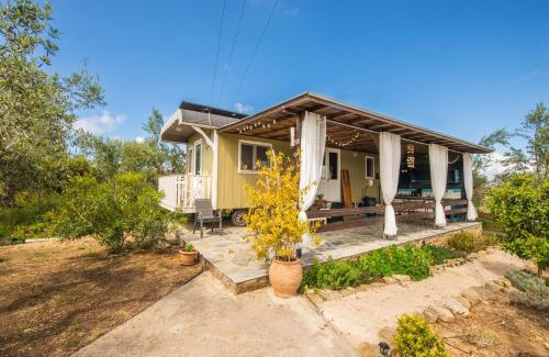 Pylos-Nestoras Cabin | Hakuna Matata Holidays wooden lodge with airco & pool in Greek Olive Grove