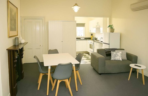 Hobart Central Business District House | "Harrington St Apartment" City Location, Parking.