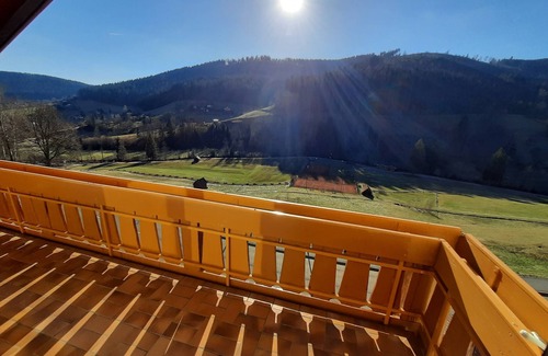 Baiersbronn Apartment | Haus Marlene - Ferienwohnung, 4 Pers., Südbalkon