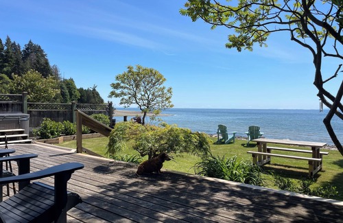 Roberts Creek House | 'Haven' awaits you with the best of everything at this beach-front cottage.