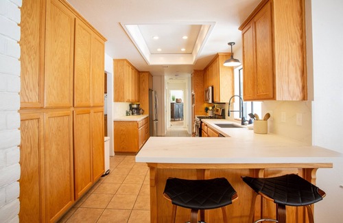 Los Alamos House | Heated pool, hot tub, walk to tasting rooms
