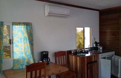 Unitedville Cabin | Heliconia is a self catering studio cabin with jungle facing private balcony