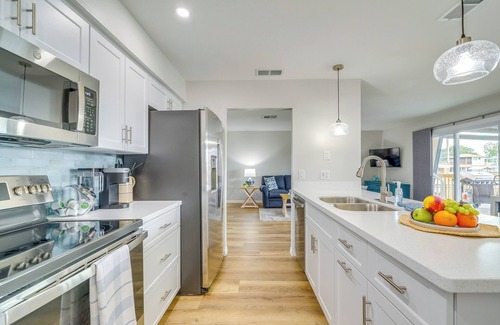 Spring Hill Cottage | Hernando Beach Waterfront Home w/Boat Dock & Deck