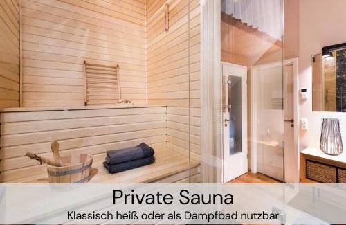Buhlau Apartment | HexenburgbeiDresden 2 Zimmer Architektenwohnung mit eigener Sauna, Whirlwanne und Kamin - Nähe Sächsische Schweiz Dresden