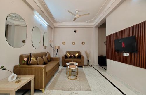 Banjara Hills Apartment | Hidden Gem - Private 1BHK, Fully Furnished Elegant Stay with Indoor Canopy & Fast Wi-Fi
