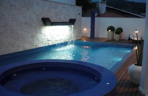 Jurere Internacional House | High standard Jurerê international house - 7 rooms - swimming pool - heated jacuzzi