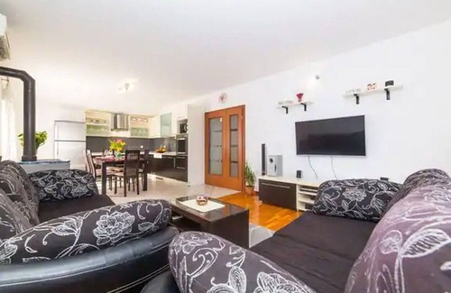 Seget Gornji Villa | Hillside Villa in Trogir with Pool, Terrace, and Stunning City View - Three Bedroom Villa