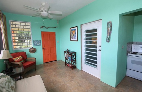 Villa Borinquen House | Hilltop casita w/ocean/valley views. 1 BR/BA. 2 month minimum stay. May to Oct