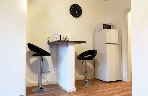 Osnabrueck Apartment | Hip studio in the heart of OS.nBalcony - Kitchen - Cofee & Tea - home2share