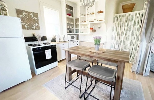 Delafield Apartment | Historic Downtown-Old World Charm-Dining-Coffee