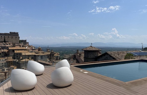 Soriano nel Cimino Apartment | Historic Studio | 17th Century Resort | Sleeps 2