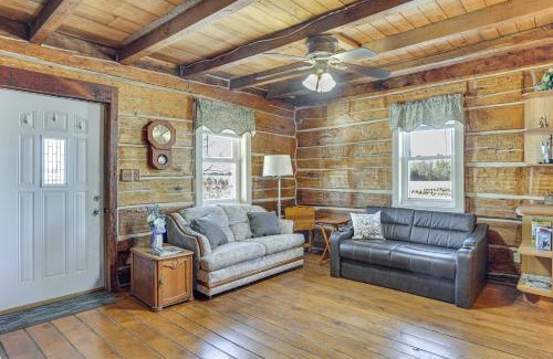 Rubicon House | Historical Log Cabin on 80 Acres in Hartford!