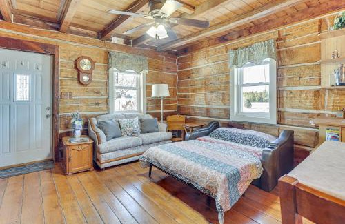 Rubicon House | Historical Log Cabin on 80 Acres in Hartford!