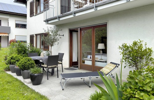 Lindau Apartment | Holiday Apartment 'Lieblingsnest' with Private Terrace, Private Garden and Wi-Fi