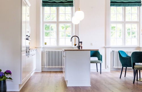 Sønderborg Municipality Apartment | Holiday apartment with access to private terrace and huge park