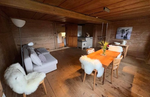 Hünibach Ski Chalet | Holiday apartment Habkern for 1 - 4 persons with 2 bedrooms - Farmhouse