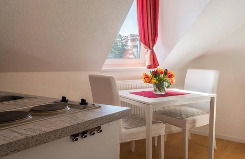 Kreuzlingen Apartment | Holiday Apartment "Room with Kitchenette Kletterrose" near the Old Town Center