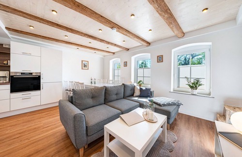 Nikolaivorstadt House | Holiday Home 'Feriehaus1856de with Sauna' with Shared Garden and Wi-Fi
