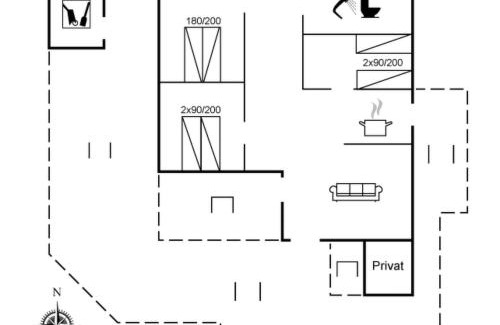 Oster Somarken House | Holiday Home Galt - 200m from the sea by Interhome