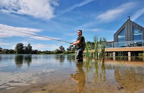 Bytow House | Holiday Home in Bytów by Private Lake