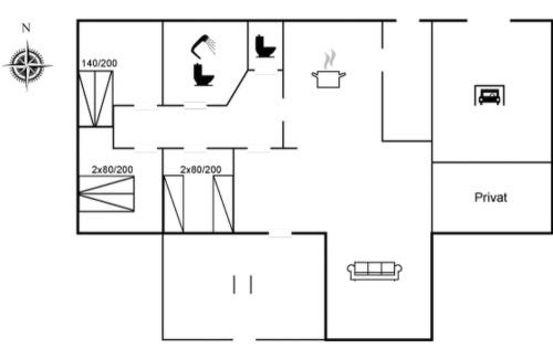 Hojer House | Holiday Home Nita - 24km from the sea by Interhome
