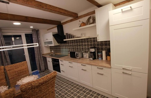 Hymendorf House | Holiday Home 'Weideblick' with Private Terrace, Private Garden and Wi-Fi