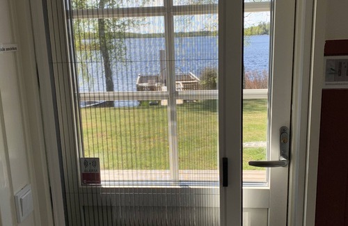 Tingsryd Municipality House | Holiday house with panoramic view incl. Boat and sauna directly on Lake Hyllen