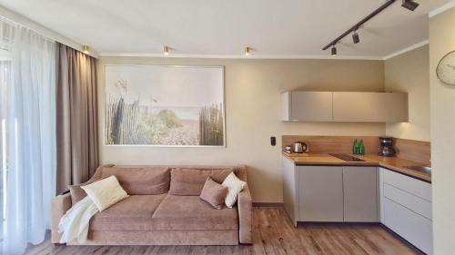 Miedzyzdroje Apartment | HolidayHomePL Bel Mare 305e z sypialnią i z balkonem
