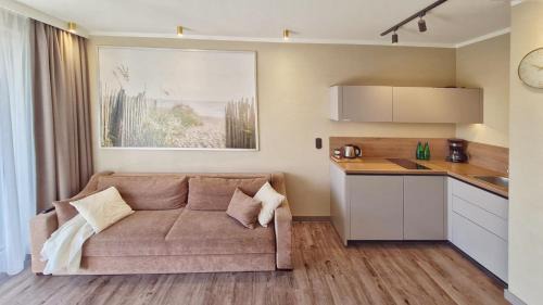 Miedzyzdroje Apartment | HolidayHomePL Bel Mare 305e z sypialnią i z balkonem