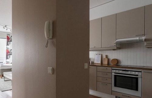 Tampere Apartment | Homelike 1BR with Sauna, Free Parking & Balcony