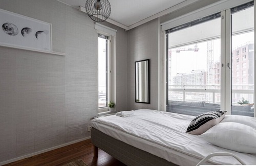 Tampere Apartment | Homelike 1BR with Sauna, Free Parking & Balcony