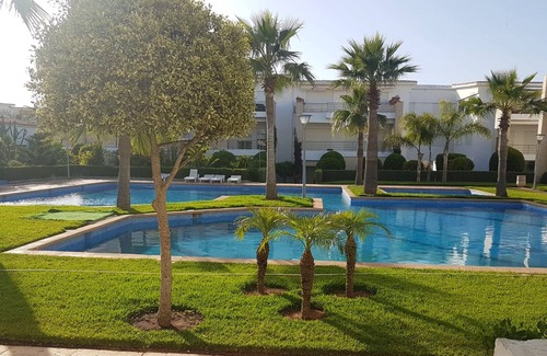 Soualem Trifiya Apartment | Homerez - Appartement 1 km away from the beach for 6 ppl. with shared pool