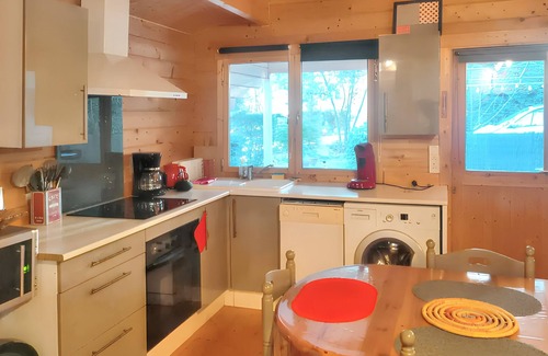Poussan Ski Chalet | Homerez - Chalet in Poussan with garden