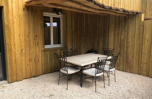 Clermont-Creans Ski Chalet | Homerez - Nice chalet for 7 ppl. with shared pool and terrace at Clermont-Créans