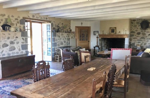 Aurillac House | Homerez - Spacious House with Mountain View in Naucelles