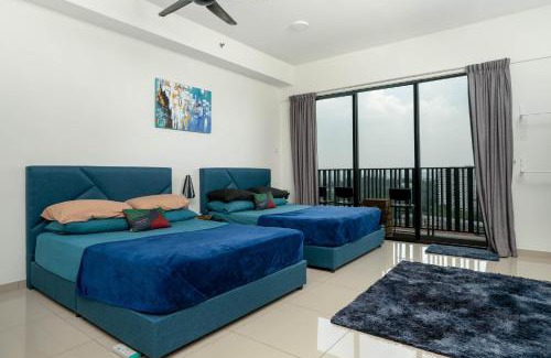 Shah Alam Apartment | Homestay I City Cantik Tenang Wifi 4k Smart TV Netflix Coway Free Parking