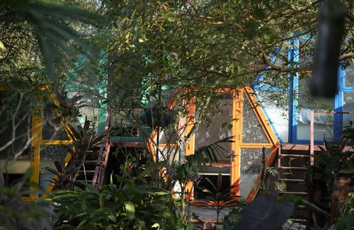 Huong Thuy House | Honeycomb Bungalow: Secluded Garden Retreat at an Authentic Village Homestay