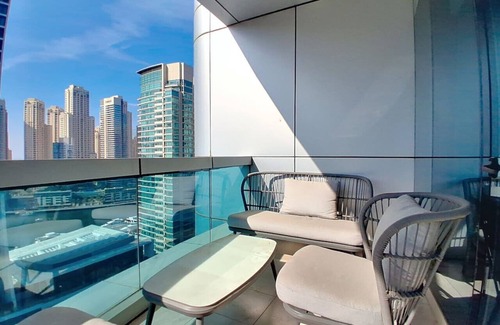 Dubai Marina House | Horizon Tower - Upgraded Four Bed in Dubai Marina