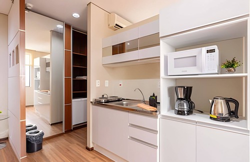 Osasco Apartment | Hospedez - Spacious apartment with kitchen 1306